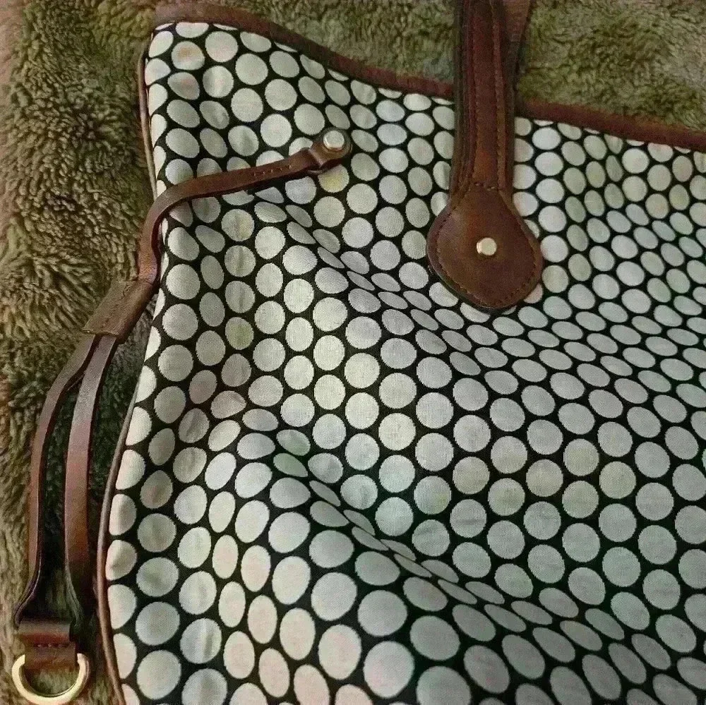 Mia bossi Diaper bag white polka dots - Picture 3 of 4